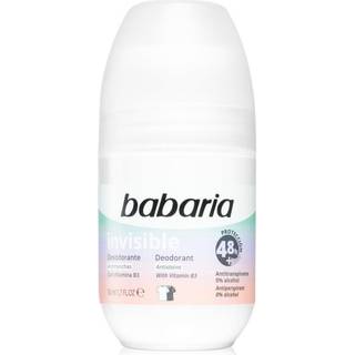 Babaria Deodorant Invisible Antiperspirant Roll-On Til at behandle hvide og gule pletter 50 ml - 50 ml