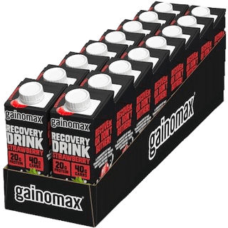 Gainomax Restitutionsdrik Jordbær 16-pak