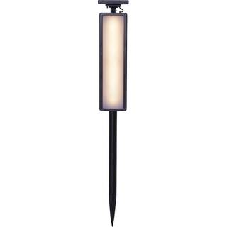 Star trading - Solarcellebelysning - Solcelle -rulle Paty - Sort - 73 cm
