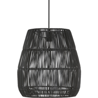 PR Home Saigon udendørs hængelampe sort Ø38cm kabel 2,5m