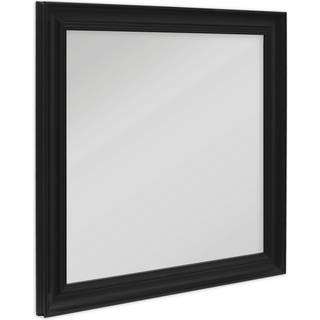 Spejl Alice Sort 48x48 cm