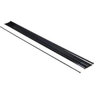 Bontrager Eker Grand Forza Rundt Lige Hoved 280 Mm Sort 10-pakke