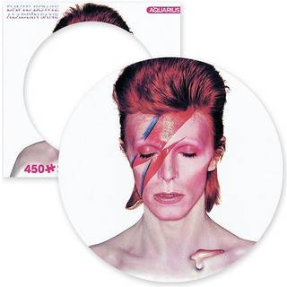 David Bowie: Aladdin Sane 450 Piece Picture Disc Jigsaw Puzzle