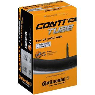 Continental Cykelslange Tour Tube Wide 47/62-622 Racerventil 42 mm