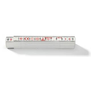 Hultafors G 59-1-10 VI Tommestok hvid, 1 meter
