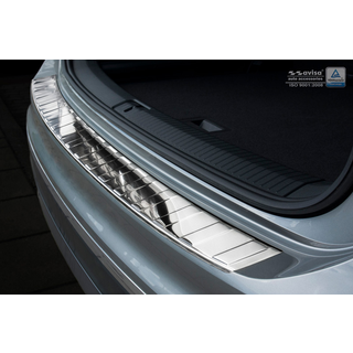Læssekantbeskytter - VW Tiguan II Årg. 2015-2024 Rustfrit Stål - Blank Chrom - Hurtig levering