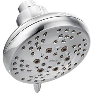 Moen CL26500EPBN 4-tommer fem-funktion Eco-Performance Broeshead b?rstet nikkel