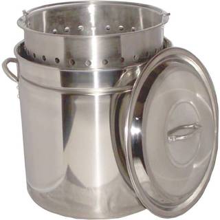 King Kooker KK36SR Ridged rustfrit stålpotte 36-kvart