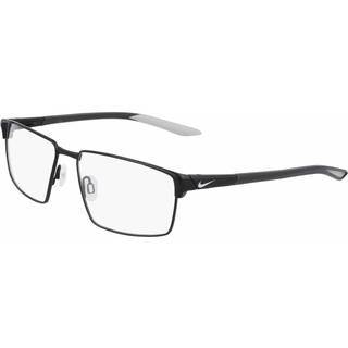 Nike Unisex NIKE 8053 009 Optiske stel Metal Sort Firkantet
