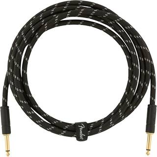 Fender Deluxe Guitar Kabel (Black Tweed, 3m)