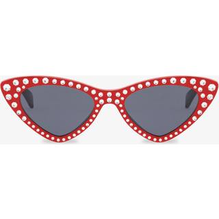 Moschino MOS006/S/STR C9A/IR 52 Solbriller Kvinder Rød - Red - 52mm