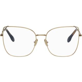 Victoria Beckham Kvinde VB2125 716 Optiske stel Metal Guld Sommerfugl Fotokromatisk