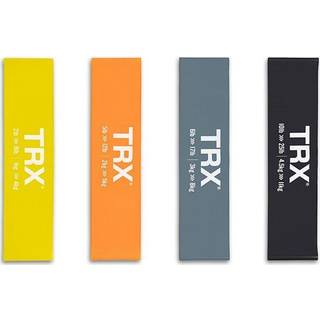 TRX Mini Bands sæt med 4 stk. Elastisk Mini bånd Sort