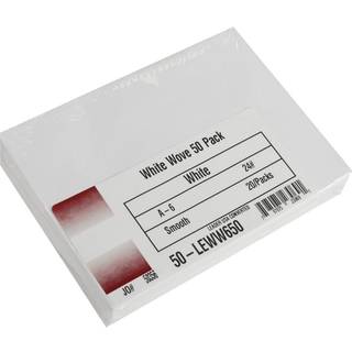 Leader Paper Products White Leader A6 konvolutter (4,75 """" X6.5 """") 50/PKG