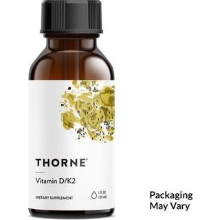 Thorne - Vitamin D3+K2 Væske 30 ml