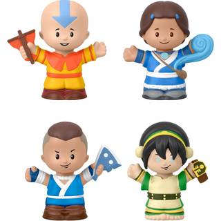 Little People Collector Avatar: The Last Airbender Special Edition Set in Display Gift Box til voksne & fans 4 figurer
