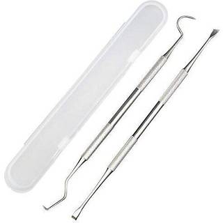 Langsum Professionelle tandv?rkt?jer Rustfrit st?lt?nder Reng?ringsv?rkt?jer til tandl?ge Personligt ved hj?lp af k?ledyr Dental Hygiene Kit med