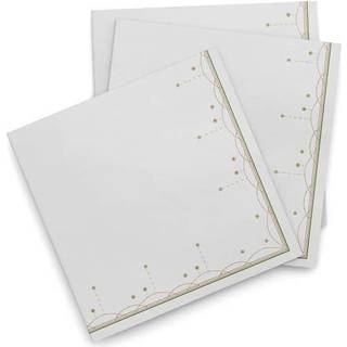 Wik & Walsøe Julemorgen serviet 33x33 cm 20-pak Guirlander
