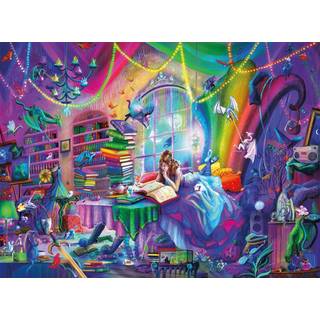 Buffalo Games - Flight of Fantasy - Magic Study - 1000 Piece Jigsaw Puzzle