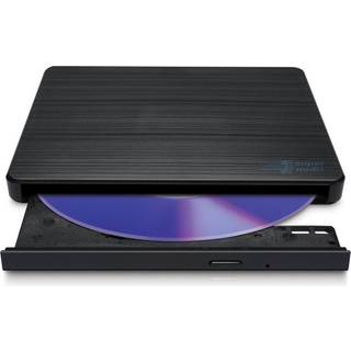 Hitachi - LG GP60NB60 Slim Portable DVD-Writer - DVD-RW (Brænder) - USB 2.0 - Sort