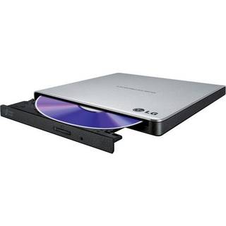Hitachi - LG GP57ES40 Slim Portable DVD-Writer - DVD-RW (Brænder) - USB 2.0 - Sølv