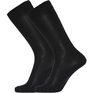 Dovre 2-pak Organic Wool Socks - Black - Str 40/43 * Kampagne *