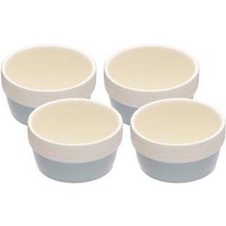 Sæt med 4 ramekin skåle, 9 cm, lavet af keramik - Kitchen Craft