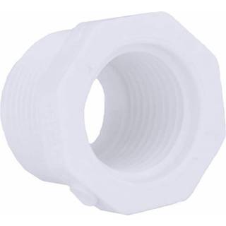 Charlotte Pipe 1 1/2 x 3/4 SCH 40 Red Bushing MPTXFPT -tryk (1 enhedsstykke)