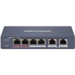 Hikvision DS-3E1106HP-EI - switch - 4 ports - smart