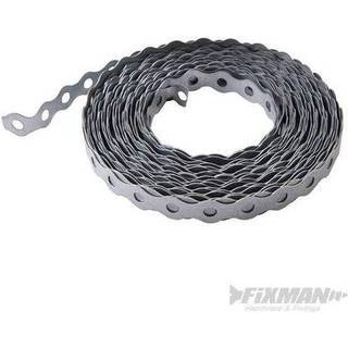 Patentbånd galvaniseret stål - 12x0,7 mm, 10 meter