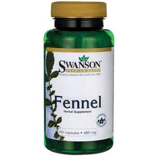 Fennikelfrø, 480 mg - 100 kapsler