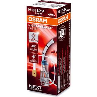 Osram Night Breaker® Laser H3 foldekasse