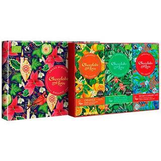 Mint Library Box chokolade Mint, Coffee & Sea Salt fra Chocolate and Love - 240 g
