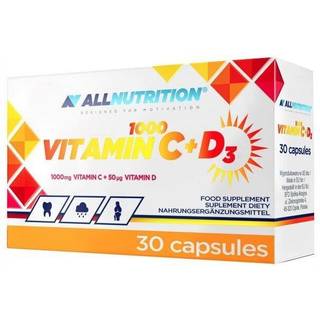 Vitamin C 1000 + D3 - 30 kapsler
