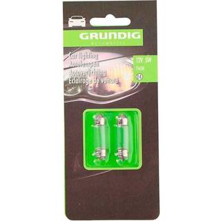 Grundig Autopærer, 12V, C5W, 2 stk.