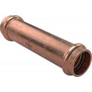 Conex B MaxiPro kobberpress skydemuffe, lang 7/8''. Op til 48 bar driftstryk. Pose a 2 stk.