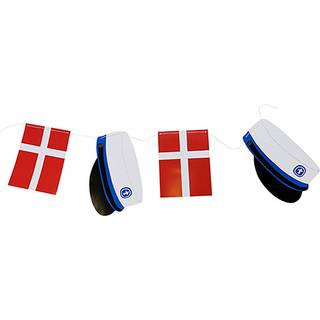Student guirlande, blå hue 3 m.