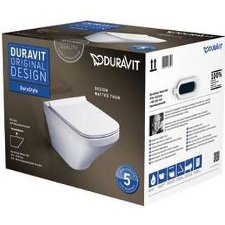 Duravit DuraStyle vægtoilet 640x460x400mm med sæde med softclose