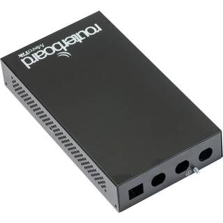 MikroTik CA433U Aluminiumskabinet med Ethernet, RS232, USB-porte, LED til RouterBoard RB433/RB433AH
