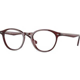 Vogue Briller VO5326 2924 49 Briller Mænd Krystalklar - Transparent Burgundy - 49mm
