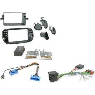 Installationskit Fiat 500 2007 - 2015 Svart