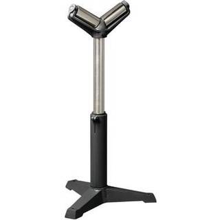 V-Støttebuk (Rullebuk) med 2xØ52 mm rulle og justerbar højde 58-79 cm (Heavy-Duty)