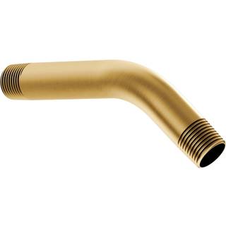 Moen b?rstet guld 6-tommer brusebad brusearm med 1/2-tommer IPS-forbindelser 10154bg