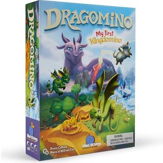 Blue Orange Games Dragomino My First Kingdomino- Kid Strategispil til 2 til 4 spillere- 5 ?r og opefter