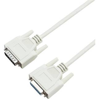 Eletra DB15 DC M - F 1M kabel, grå ➞ På lager - klar til levering