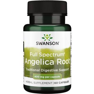 Fuldspektret Angelikarod, 400 mg - 60 kapsler