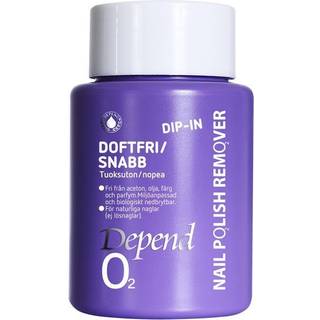 Depend Dip-In Nail Polish Remover Hurtigvirkende 75 ml