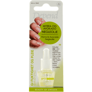 Depend Myrra & Avokado Negleolie - 8 ml.