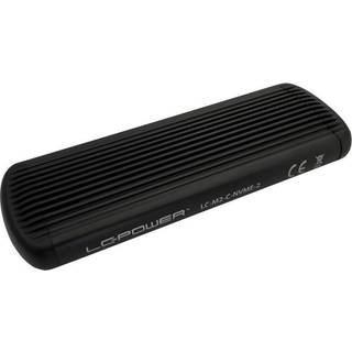 LC Power LC-M2-C-NVME-2 - storage enclosure - M.2 NVMe Card - USB 3.2 (Gen 2x1)