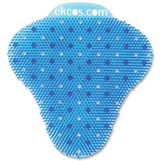 Diversey-EKS-3B-12 EKCOSCREEN 60 Day Premium Anti-Splash Urinal Screen 7 """" X 7 """" Blue/Fresh (12 Pack)